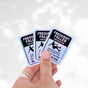 Frequent Faller Program Holographic Sticker