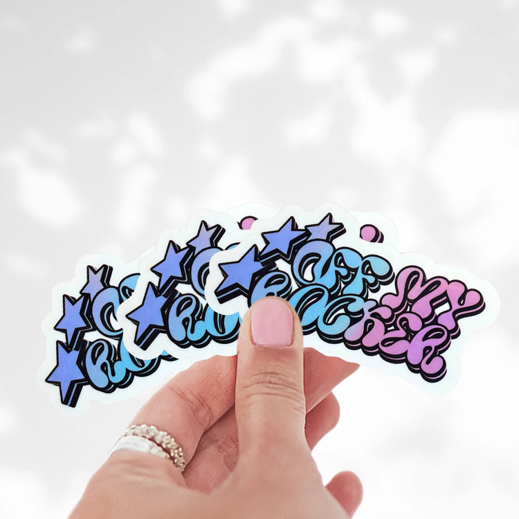 Off My Rocker Stickers