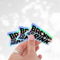 Back to the Rink Holo Stickers