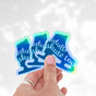 AST Skate Silhouette Holo Stickers