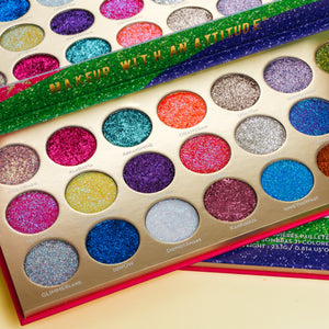 United Shades of Glitter - 21 Pressed Glitter Palette