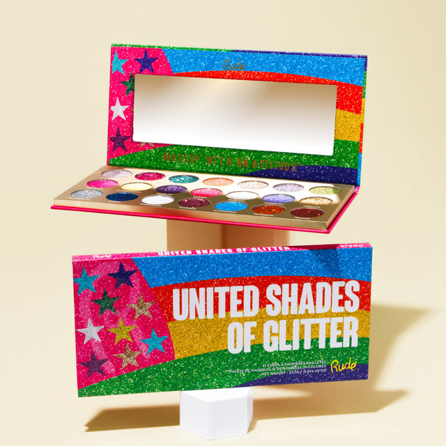 United Shades of Glitter - 21 Pressed Glitter Palette