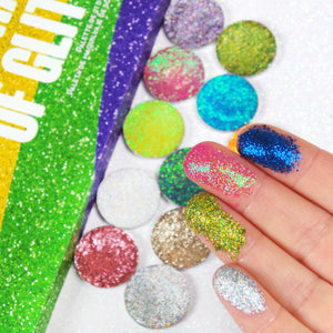 United Shades of Glitter - 21 Pressed Glitter Palette