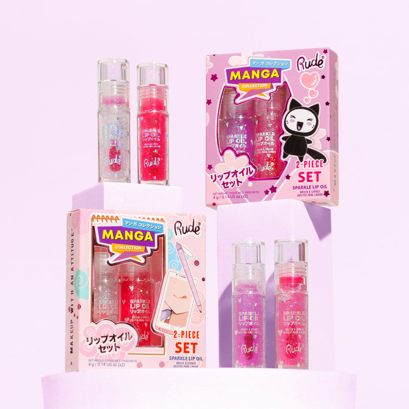 Manga Collection Sparkle Lip Oil Duo