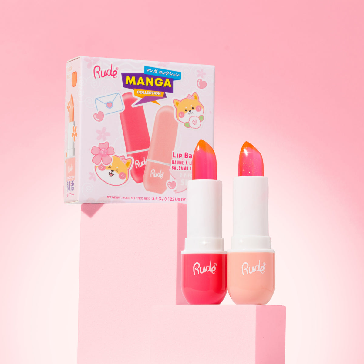 Manga Collection Lip Balm Duo