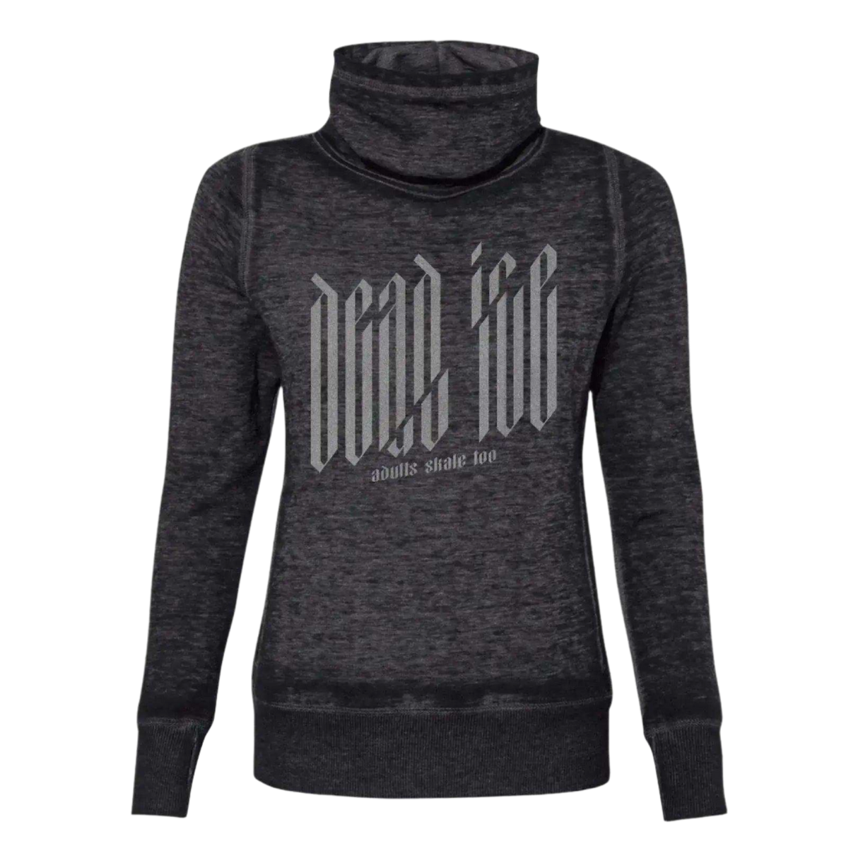 Dead Ice Cowl Neck Sweatshirt - Adults Skate Too LLC