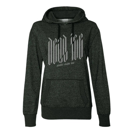 Dead Ice Women's French Terry Glitter Hoodie Adults Skate Too LLC