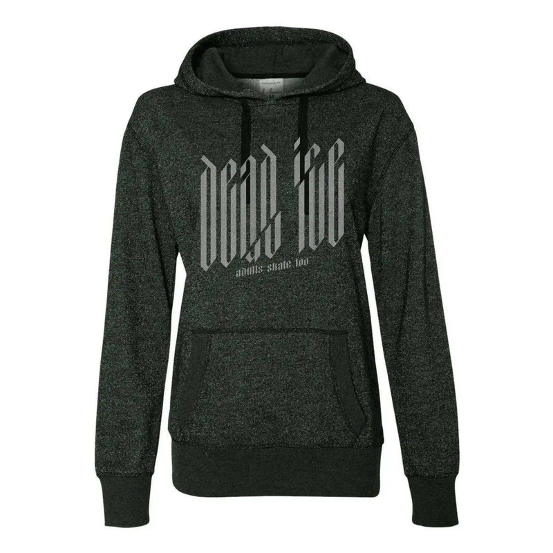 Dead Ice Women's Glitter Hoodie - Adults Skate Too LLC