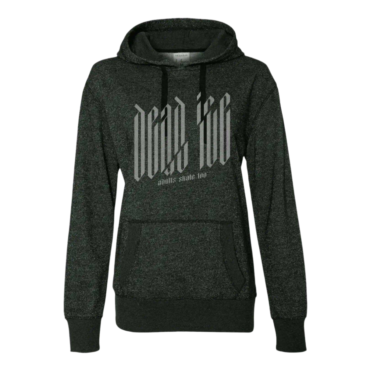 Dead Ice Glitter Hoodie - Adults Skate Too LLC