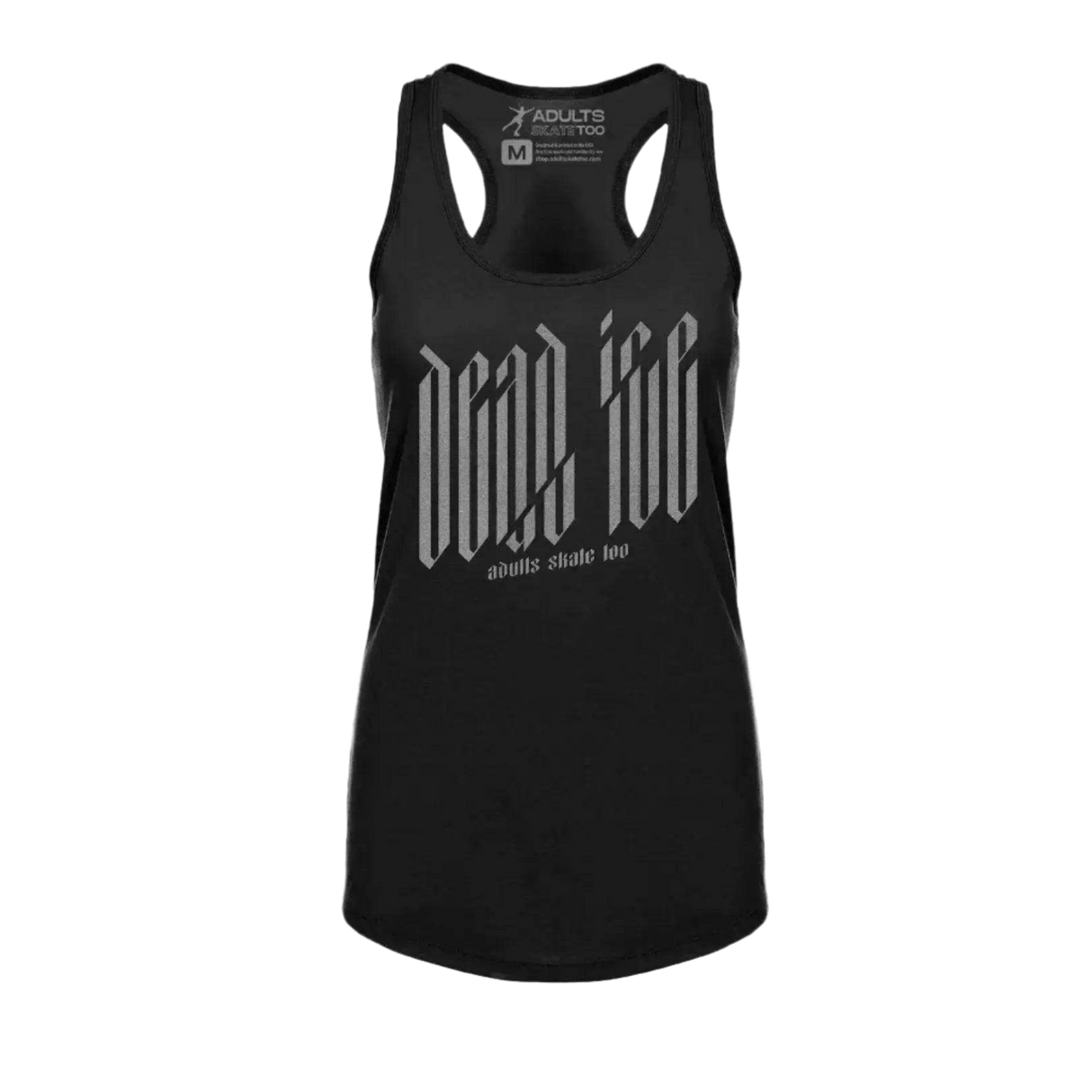 Dead Ice Racerback Tank - Adults Skate Too LLC