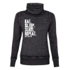 Eat Sleep Skate Repeat Cowl Neck Sweatshirt