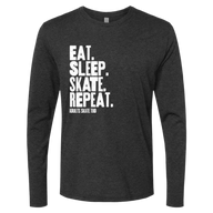 Eat Sleep Skate Repeat Long Sleeve