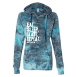 Eat Sleep Skate Repeat Burnout Hoodie - Adults Skate Too LLC