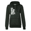 Eat Sleep Skate Repeat Glitter Hoodie