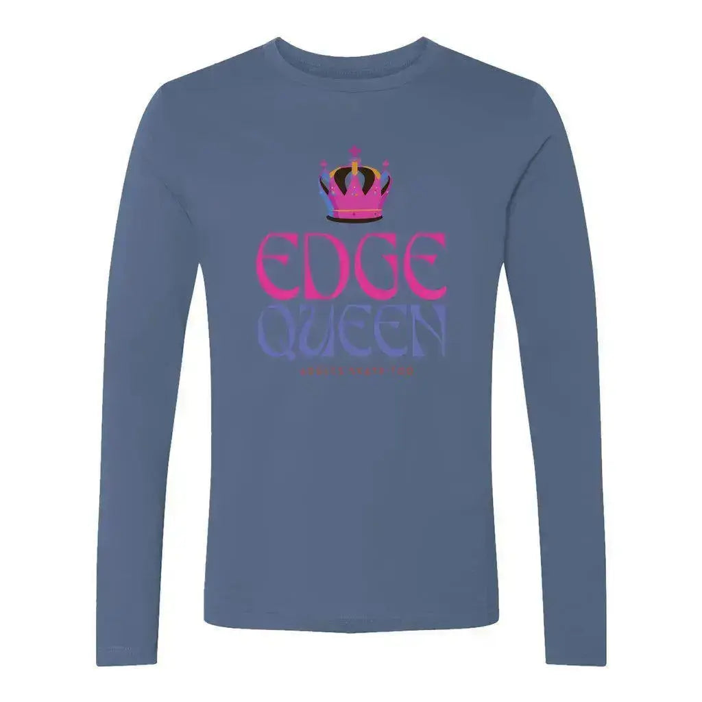 Edge Queen Unisex Cotton Long Sleeve Crew Adults Skate Too LLC