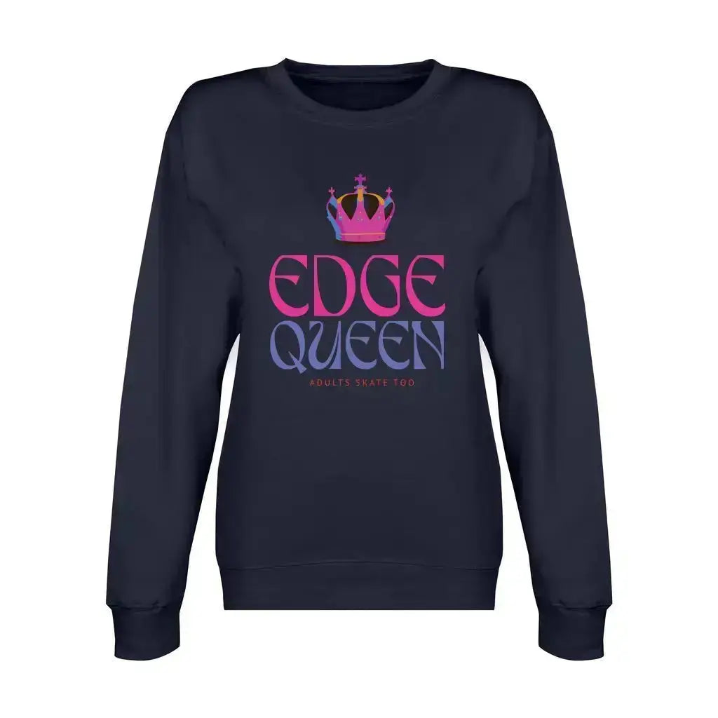 Edge Queen Unisex Premium Crewneck Sweatshirt Adults Skate Too LLC