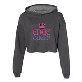 Edge Queen Women's Cropped Fleece Hoodie Adults Skate Too LLC