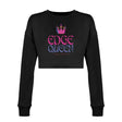 Edge Queen Women's Cropped Sweatshirt Adults Skate Too LLC