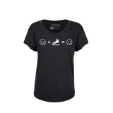 Emoji Women's Dolman Tee Adults Skate Too LLC