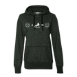 Emoji Glitter Hoodie - Adults Skate Too LLC