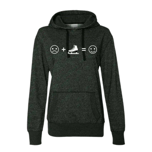 Emoji Glitter Hoodie - Adults Skate Too LLC