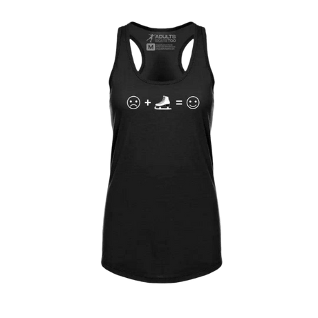 Emoji Racerback Tank - Adults Skate Too LLC