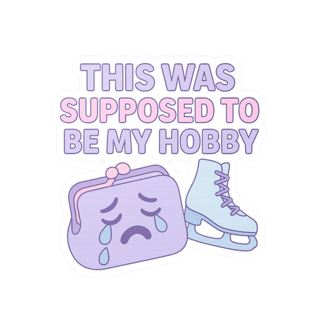 Expensive Hobby Club Vinyl Sticker