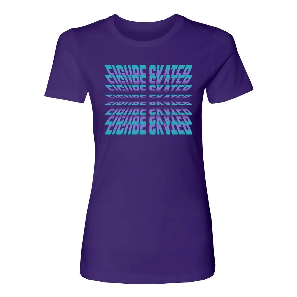 Figure Skater Women’s Boyfriend Tee - Adults Skate Too