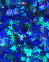 Zenon - Chunky Purple Glitter with Glow-in-Dark Stars and Silver Moons