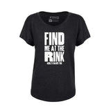 Find Me At The Rink Dolman Tee - Adults Skate Too LLC