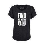 Find Me At The Rink Dolman Tee - Adults Skate Too LLC