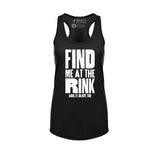 Find Me At The Rink Women's Racerback Tank - S - Adults Skate Too LLC