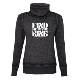 Find Me In The Rink Cowl Neck Sweatshirt - Adults Skate Too LLC