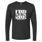 Find Me In The Rink Long Sleeve Crew - Adults Skate Too LLC