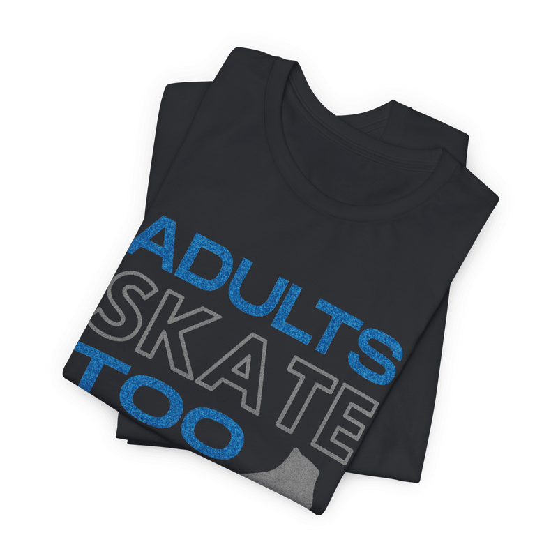 Adults Skate Too OG Glitter T-Shirt
