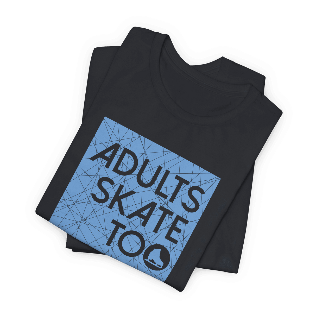 AST Ice Square T-Shirt - Adults Skate Too LLC