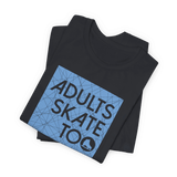 AST Ice Square T-Shirt - Adults Skate Too LLC