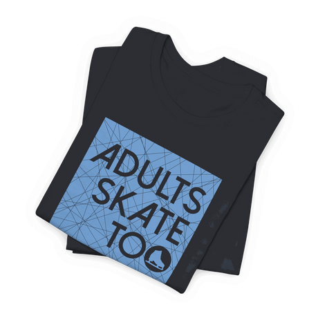 Ice Square T-Shirt - Adults Skate Too LLC