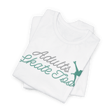 AST Cursive Unisex T-Shirt - Adults Skate Too LLC