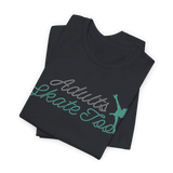 Cursive T-Shirt - Adults Skate Too LLC