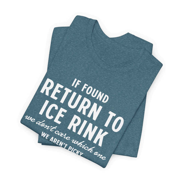 If Found Unisex T-Shirt - Adults Skate Too LLC