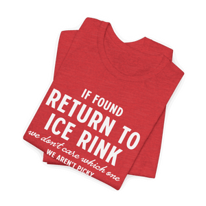If Found T-Shirt - Adults Skate Too LLC