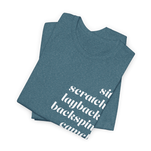 Spins T-Shirt - Adults Skate Too LLC