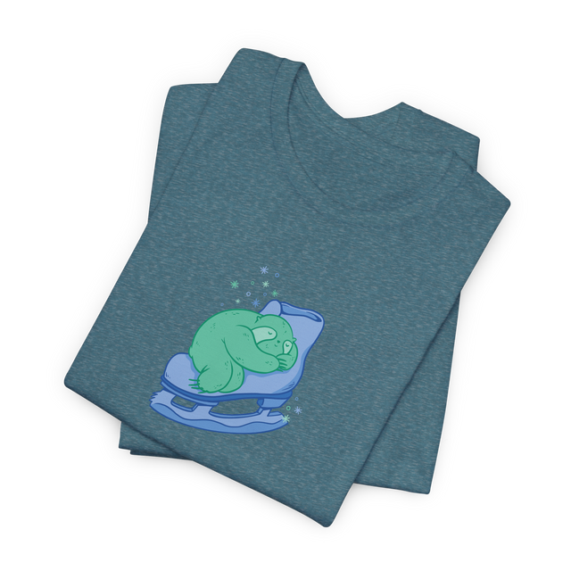 Skating Sloth Unisex T-Shirt - Adults Skate Too LLC