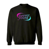 Forever Young Unisex Heavy Blend Crewneck Sweatshirt - Adults Skate Too LLC