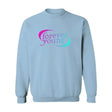 Forever Young Unisex Heavy Blend Crewneck Sweatshirt - Adults Skate Too LLC