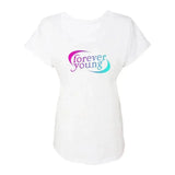 Forever Young Women’s Triblend Short Sleeve Dolman Adults Skate Too LLC