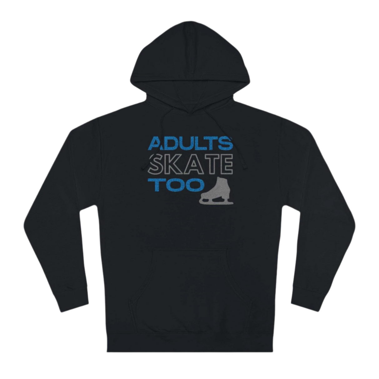 Adults Skate Too OG Glitter Unisex Hoodie - Adults Skate Too LLC