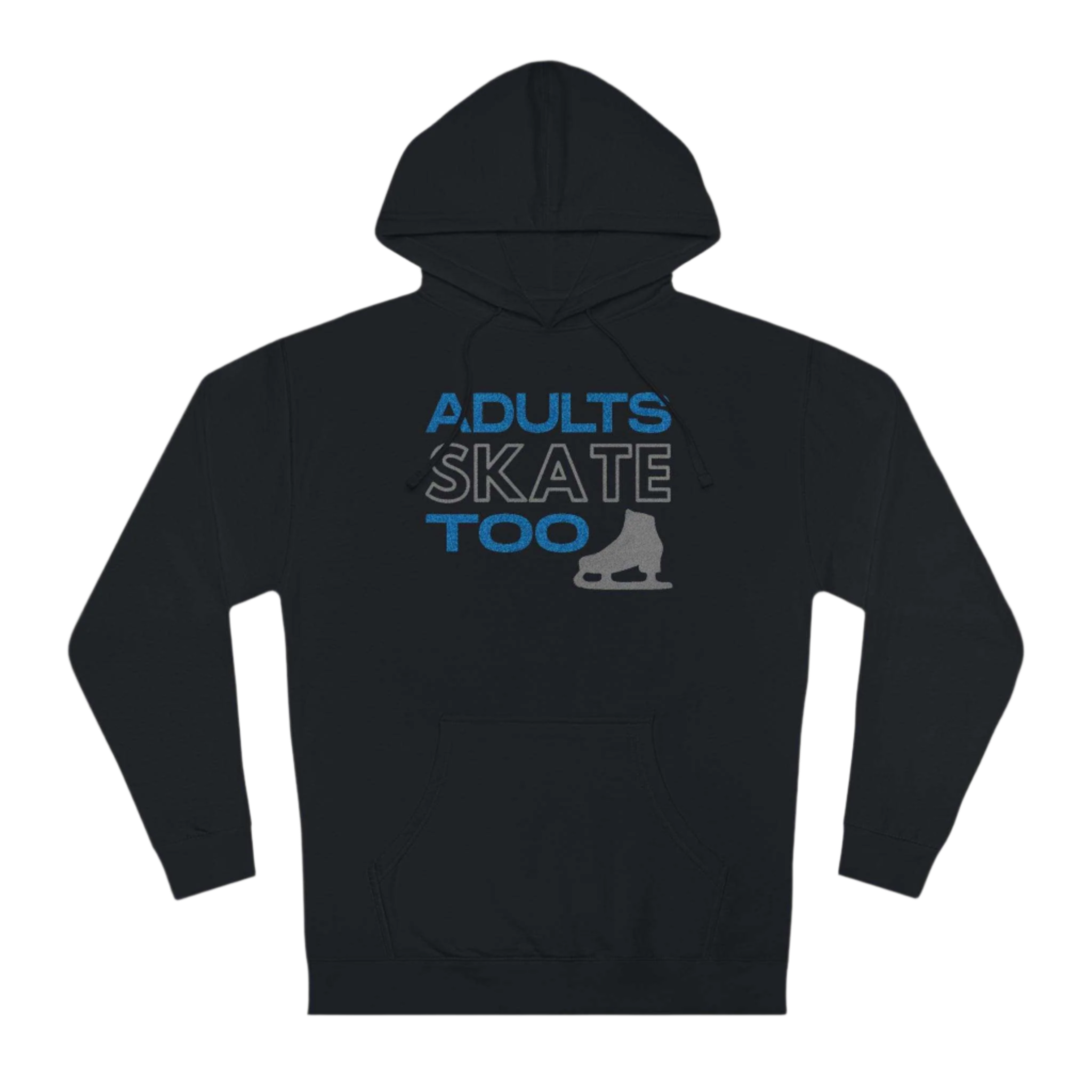 Adults Skate Too OG Glitter Unisex Hoodie