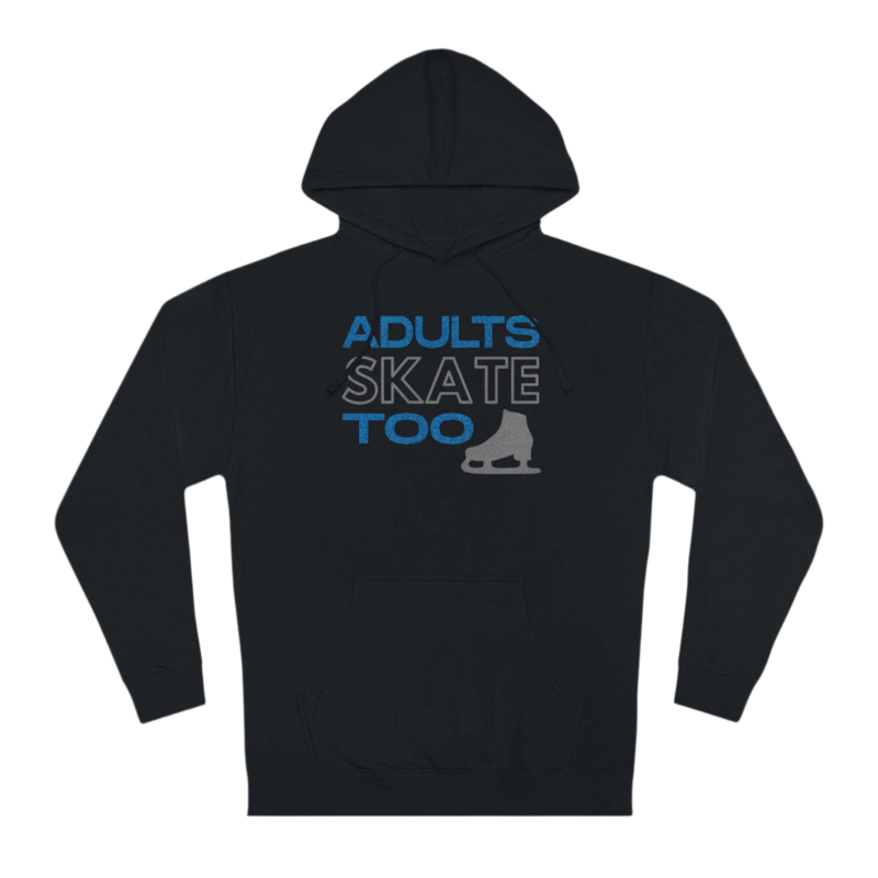 Adults Skate Too OG Glitter Unisex Hoodie